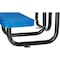 Global Industrial Square Kids Picnic Table, Blue, Expanded Metal, 46 in L, 24-1/2 in H Overall 277151KBL - alternate 3